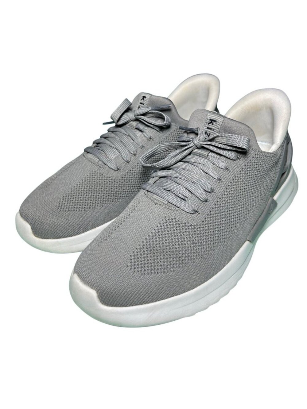Kizik Athens Gray White Handsfree Shoes Sneakers Women's Size 7.5